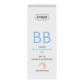 Ziaja 50 ml Yağlı ve Karma Ciltler Doğal Ton BB Krem