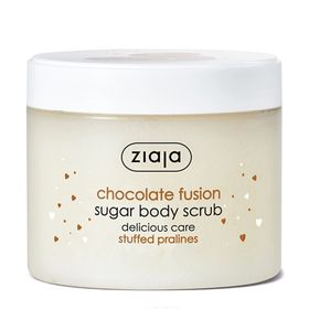 Ziaja Chocolate 300 ml Şeker Taneli Vücut Peelingi