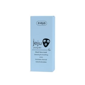 Ziaja Jeju 50 ml Temizleyici ve Yumuşatıcı Siyah Yüz Maskesi