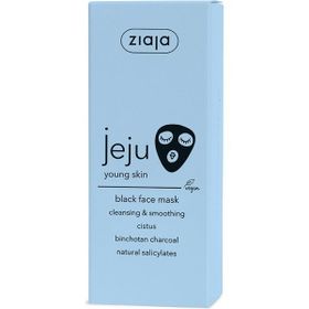 Ziaja Jeju 50 ml Temizleyici ve Yumuşatıcı Siyah Yüz Maskesi