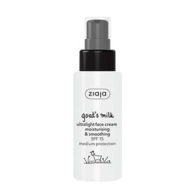 Ziaja SPF15 50 ml Keçi Sütü Ultra Hafif Nemlendirici ve Rahatlatıcı Yüz Kremi