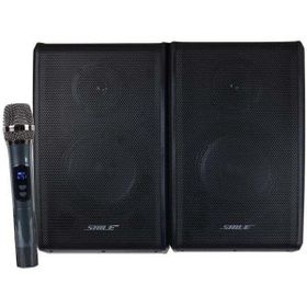 Zibox Shile KX-2 El Mikrofonlu Kumandalı USB SD Taşınabilir Çok Renkli Bluetooth Hoparlör