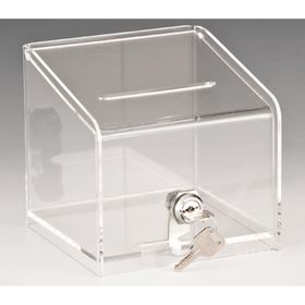 Zicco Akrilik 15.5x15.5x15 cm Bahşiş Kutusu