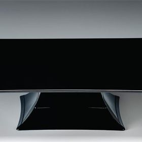 Zicco Ayaklı Tek Katlı Polikarbon 35x35x10.5 cm Şeffaf Teşhir Standı