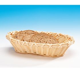 Zicco B-OV-4155-22B Büyük Oval Plastik 20x28x7 cm Sepet