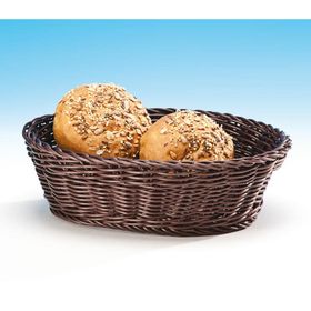 Zicco JQ 1001-B Orta Oval Plastik 25x19x8 cm Ekmek Sepeti
