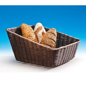 Zicco JQ 8021-B Dikdörtgen Eğimli Küçük Plastik 46x40x25x13 cm Sepet