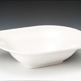 Zicco K-13061 30x26x8 cm Beyaz Elips Melamin Kase