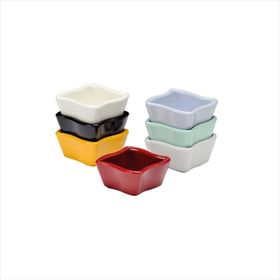 Zicco K-2080 5x2.5 cm Sarı 6'lı Mini Sosluk Reçellik
