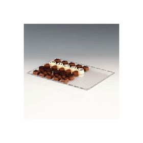 Zicco Kod: ZCP225 20x30 cm Şeffaf Polycarbonat Çikolata Teşhir Tepsi