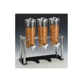 Zicco Standlı, 3'lü, 44x17xh:43 cm, Siyah Cornflakes Aleti