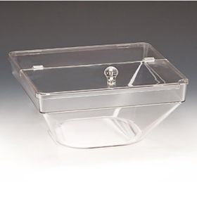 Zicco ZCP-612 26x26 12 cm 26 cm Kapaklı Polycarbonat Kase