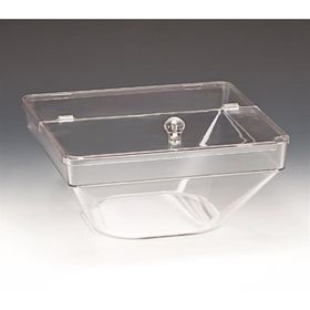 Zicco ZCP-612 26x26 12 cm 26 cm Kapaklı Polycarbonat Kase