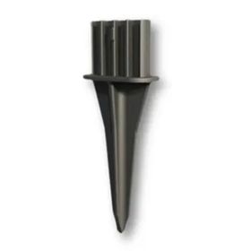 Zidi Plastik Siyah Çit Uyumlu 10'lu Toprak Zemin Ayak