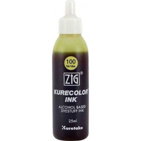 Zig 100 Pale Yellow 25 ml Kurecolor Refill Ink Mürekkep