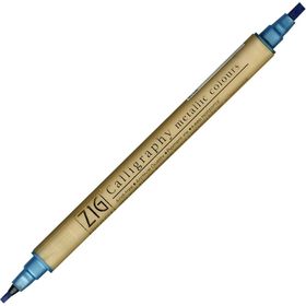 Zig 125 Metalik Mavi 2x3.5 mm Kaligrafi Kalemi