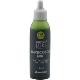 Zig 125 Yellow Green 25 ml Kurecolor Refill Ink Mürekkep