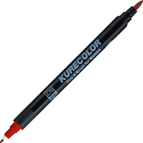 Zig 285 Blood Red Kurecolor Fine Brush For Manga Çift Taraflı Kalem