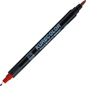 Zig 285 Blood Red Kurecolor Fine Brush For Manga Çift Taraflı Kalem