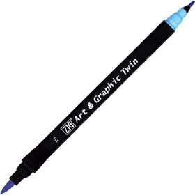 Zig 313 Art Graphic Aqua Twin Marker Çizim Kalemi