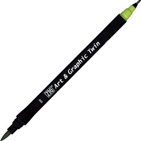 Zig 50 Art Graphic Willow Green Twin Marker Çizim Kalemi