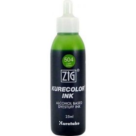 Zig 504 Light Green 25 ml Kurecolor Refill Ink Mürekkep
