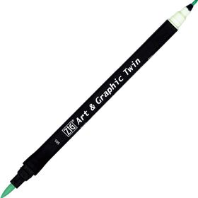 Zig 505 Art Graphic Twin Marker Çizim Kalemi Pastel Green