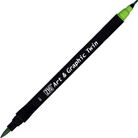 Zig 51 Art Graphic Light Green Twin Marker Çizim Kalemi