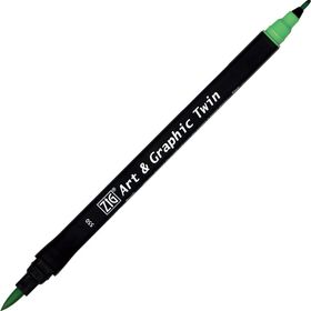 Zig 550 Art Graphic Pale Green Twin Marker Çizim Kalemi