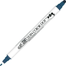 Zig 5744301 Clean Color Dot 0,5 mm Çift Uçlu TC-6100 034 Denim Keçeli Kalem