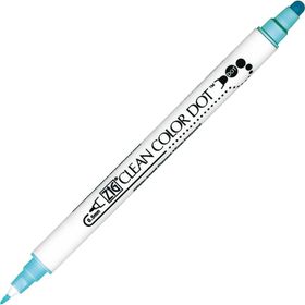 Zig 5744304 Clean Color Dot 0,5 mm Çift Uçlu TC-6100 036 Bluebonnet Keçeli Kalem
