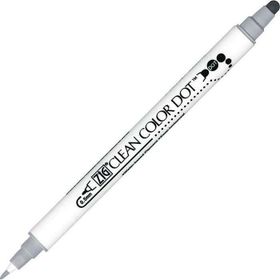 Zig 5744307 Clean Color Dot 0,5 mm Çift Uçlu TC-6100 091 Platinum Keçeli Kalem