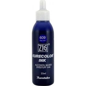 Zig 609 Deep Violet 25 ml Kurecolor Refill Ink Mürekkep