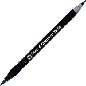 Zig 83 Art Graphic Dove Grey Twin Marker Çizim Kalemi