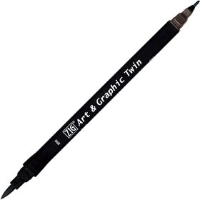 Zig 890 Art Graphic Cool Grey 13 Twin Marker Çizim Kalemi