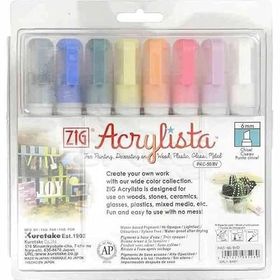 Zig Acrylista PAC-50 6 mm 8'li Girl Baby Akrilik Marker