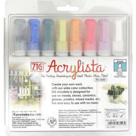 Zig Acrylista PAC-50 6 mm 8'li Girl Baby Akrilik Marker
