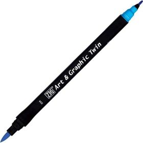 Zig Art & Graphic Twin 34 Deep Blue Teknik Çizim Kalemi