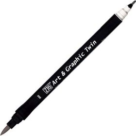 Zig Art Graphic Twin Marker 80 Light Gray Çizim Kalemi