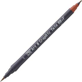 Zig Art Graphic Twin Rb+f TUT-95 72 Brown Çift Uçlu Çizim Kalemi