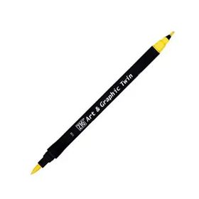 Zig Art&Graphic Twin 001 Yellow Teknik Çizim Kalemi
