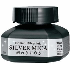 Zig BA302-6 Gümüş 60 ml Sılver Mıca Mürekkep