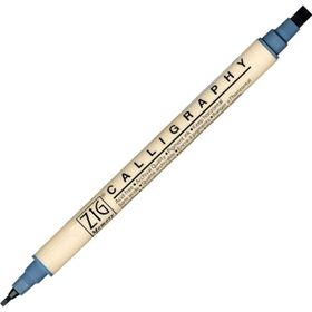 Zig Calligraphy 2 Mm - 5 Mm Steel Gray Kaligrafi Kalemi