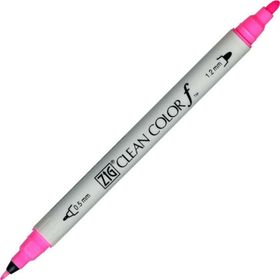 Zig Clean Color 003 Fluorescent Pink Markör Grafik Kalemi