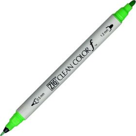 Zig Clean Color 004 Fluorescent Green Markör Grafik Kalemi