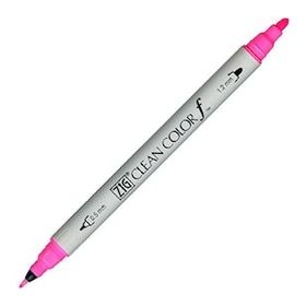 Zig F TCS-6000T 003 Clean Color Fl Pink Çift Taraflı Kalem