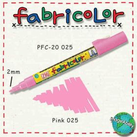 Zig Fabricolor Pembe Kumaş Boyama Kalemi