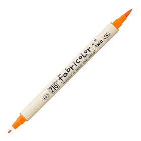 Zig Fabricolor Twin Brush Orange Kumaş Boyama Kalemi