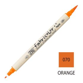 Zig Fabricolor Twin Brush Orange Kumaş Boyama Kalemi