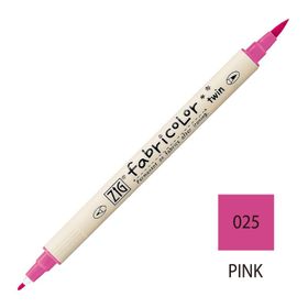 Zig Fabricolor Twin Brush Pink Kumaş Boyama Kalemi